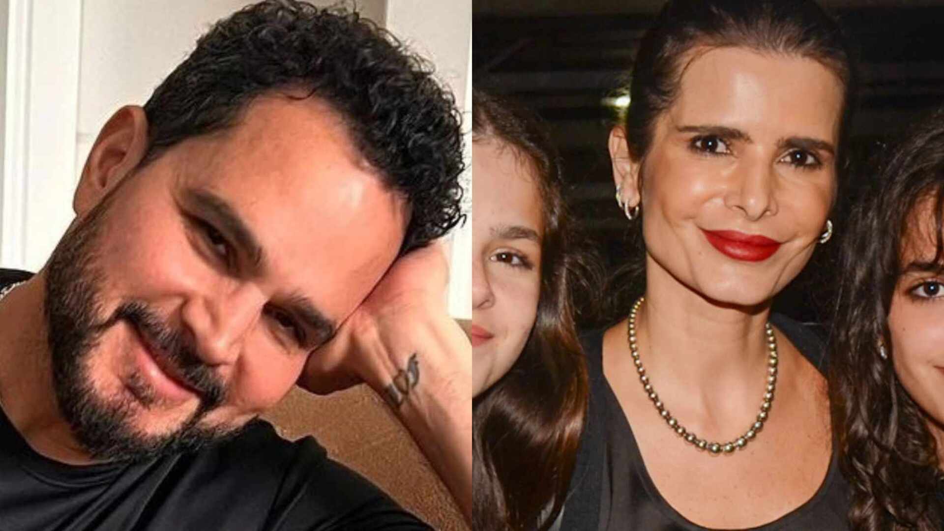 Elas cresceram! Filhas de Luciano Camargo surgem estilosas ao lado da mãe em show