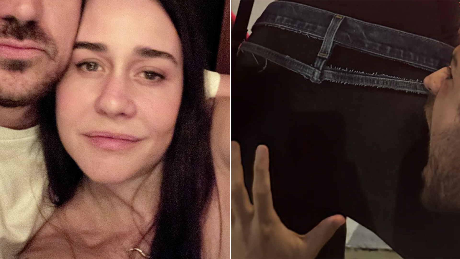 Alessandra Negrini recebe mordida indiscreta de ator em foto inusitada