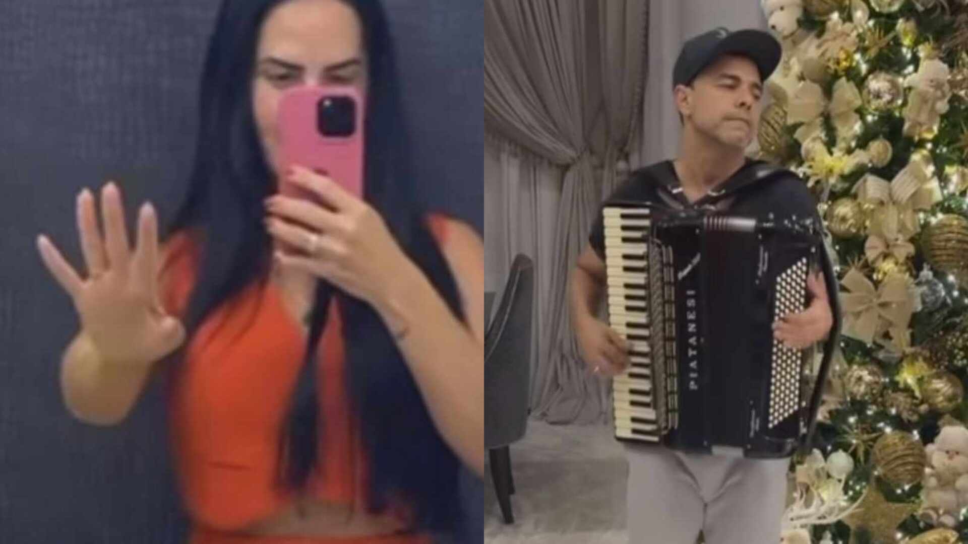 Graciele Lacerda mostra decoração de Natal de seu triplex