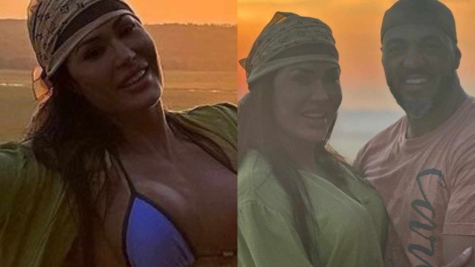 Gracyanne Barbosa rouba a cena com corpaço desenhado em fotos de viagem