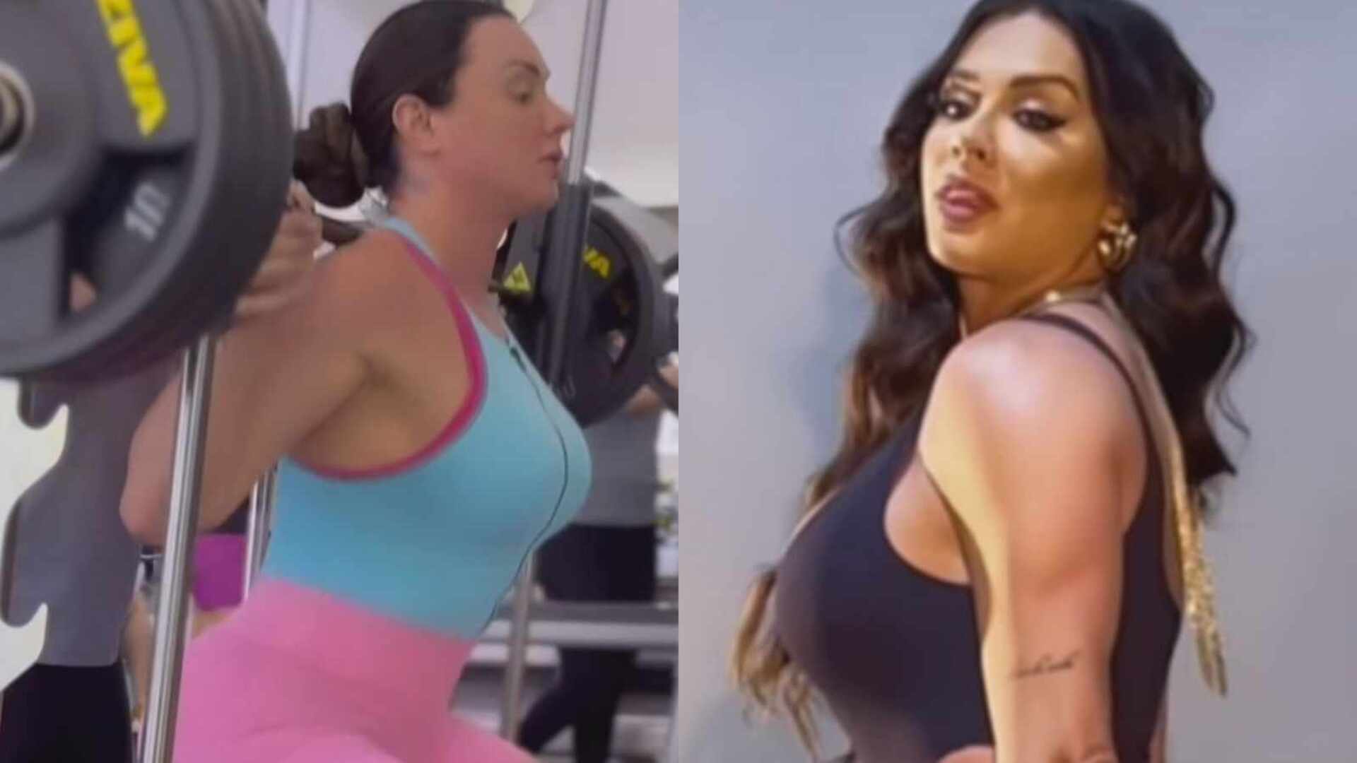 Juju Salimeni ironiza ao mostrar seu corpo: ‘Mulher musculosa fica parecendo homem’