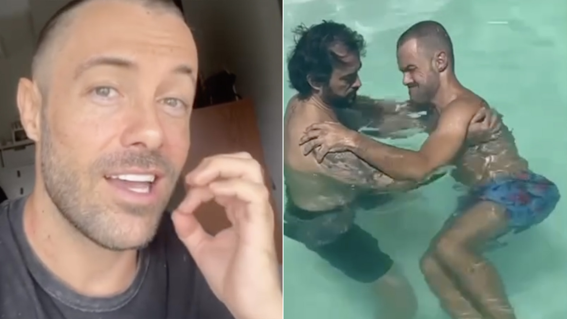 Como é a recuperação de Kayky Brito? Ator exibe vídeo