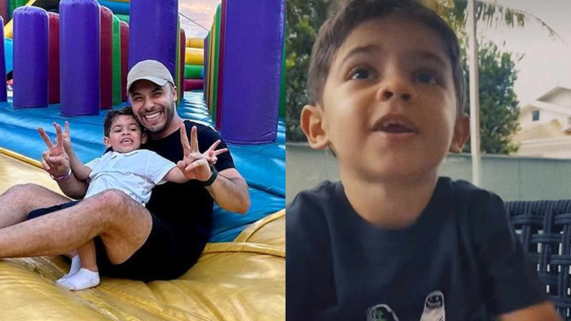Filho de Marília Mendonça encanta internet com vídeo de aniversário do pai: “Te amo”