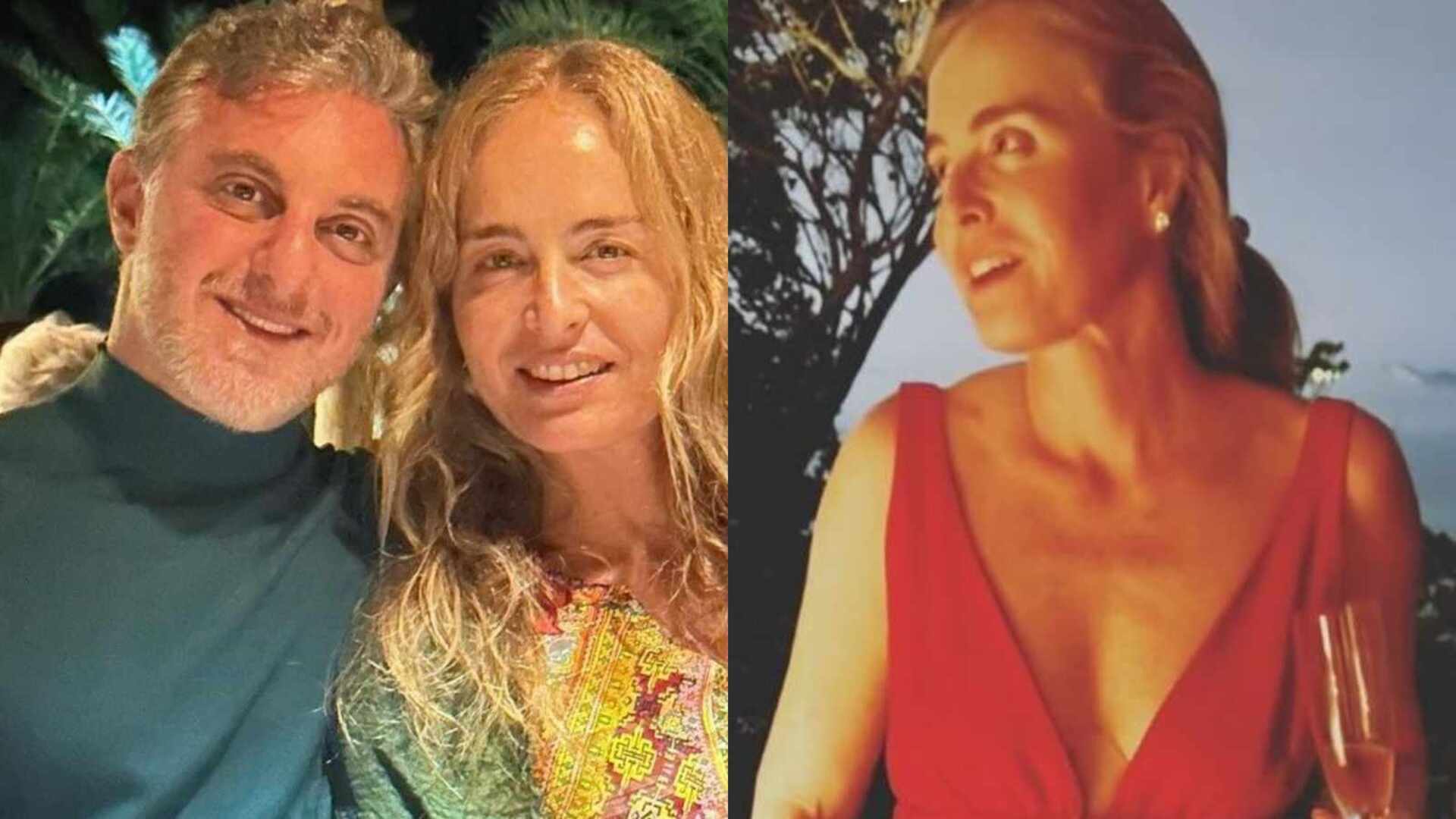 Luciano Huck mostra comemoração de aniversário de casamento com Angélica em casa