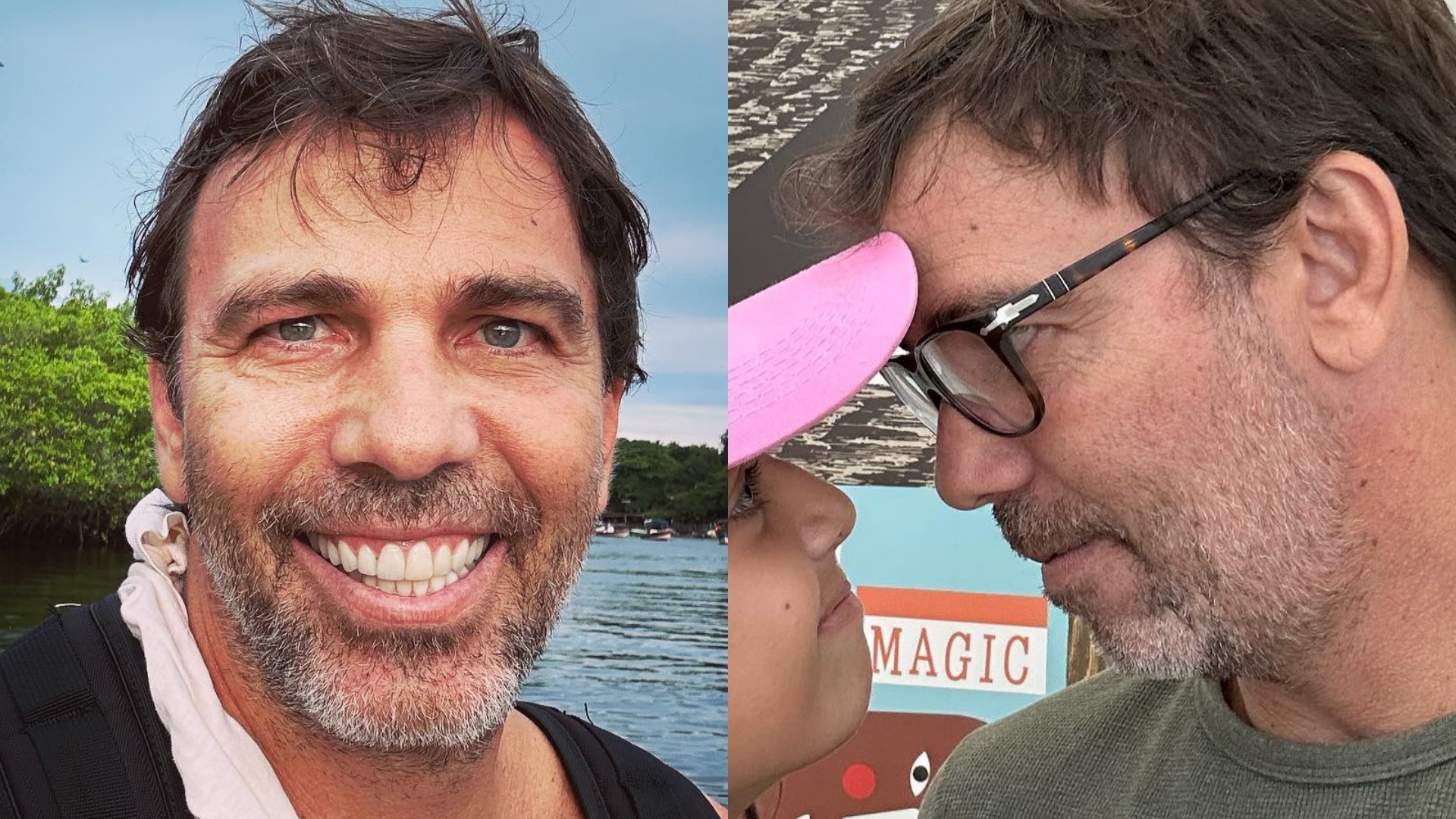 Marcelo Faria surge em clique raro com a filha: “Conexão máxima”