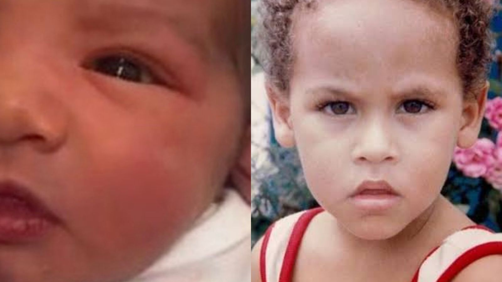 A cara do pai? Mavie ganha comparações com Neymar Jr ao surgir de olhos abertos