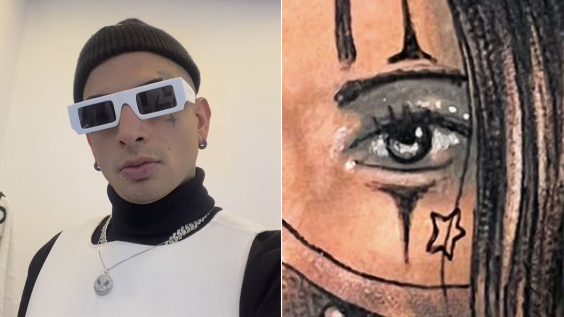 MC Guimê faz mudança radical em tatuagem que tinha feito para Lexa