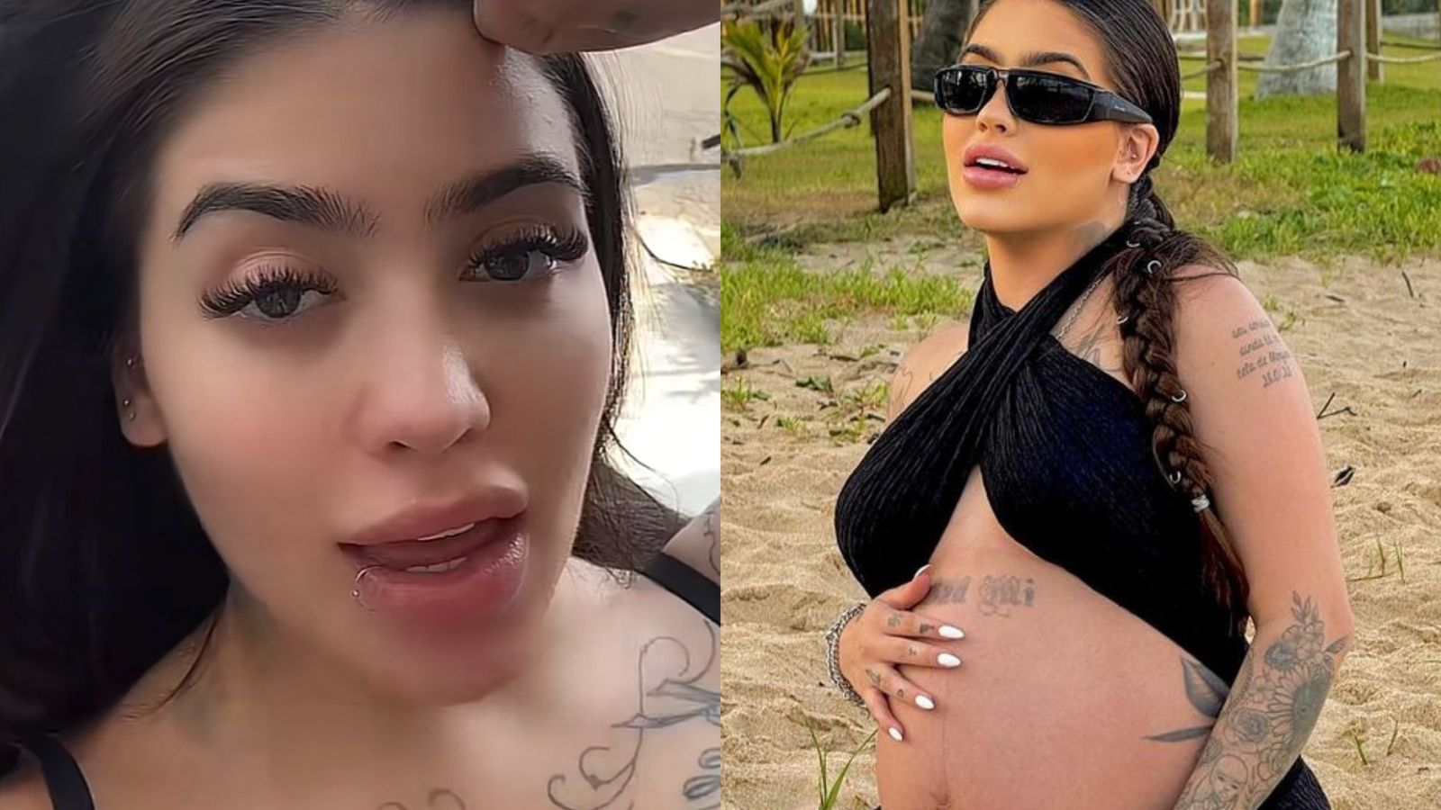 MC Mirella confessa baixa autoestima em reta final da gravidez: ‘Me sinto horrorosa’
