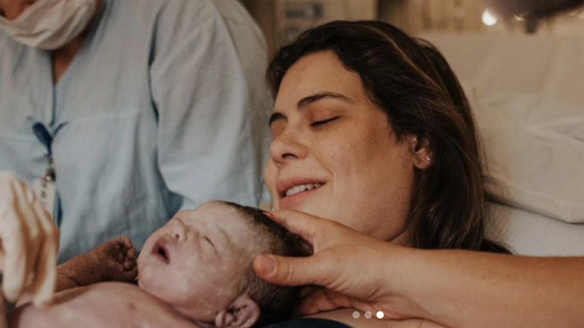 Michelle Loreto revela como foi o parto da filha: ‘Nunca senti tanta dor’
