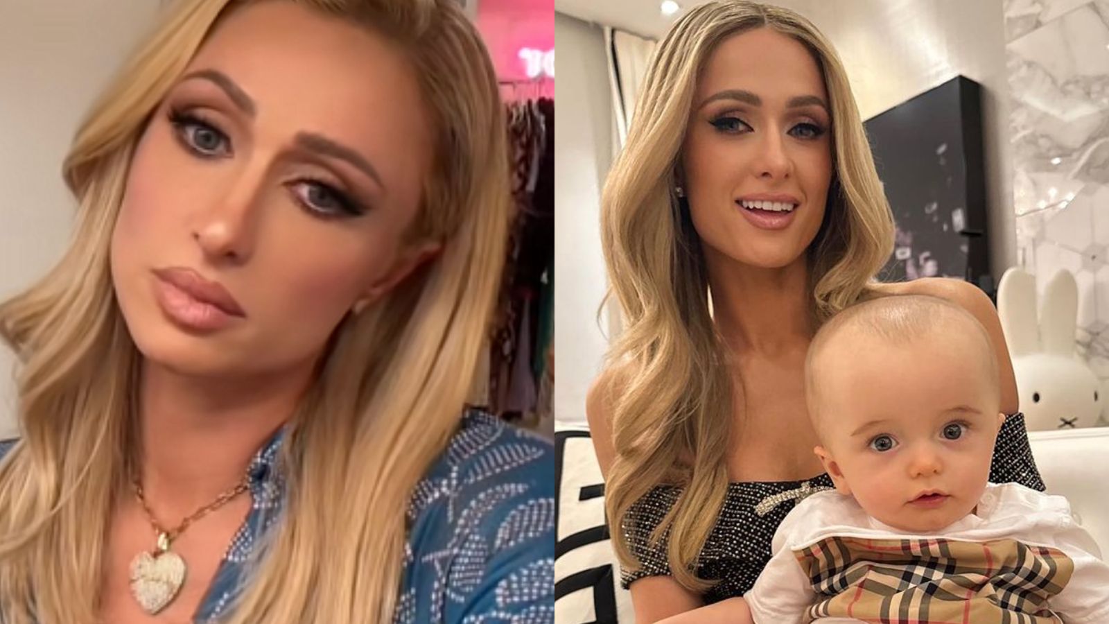 Paris Hilton rebate ataques cruéis à aparência do filho: ‘Só tem um cérebro grande’