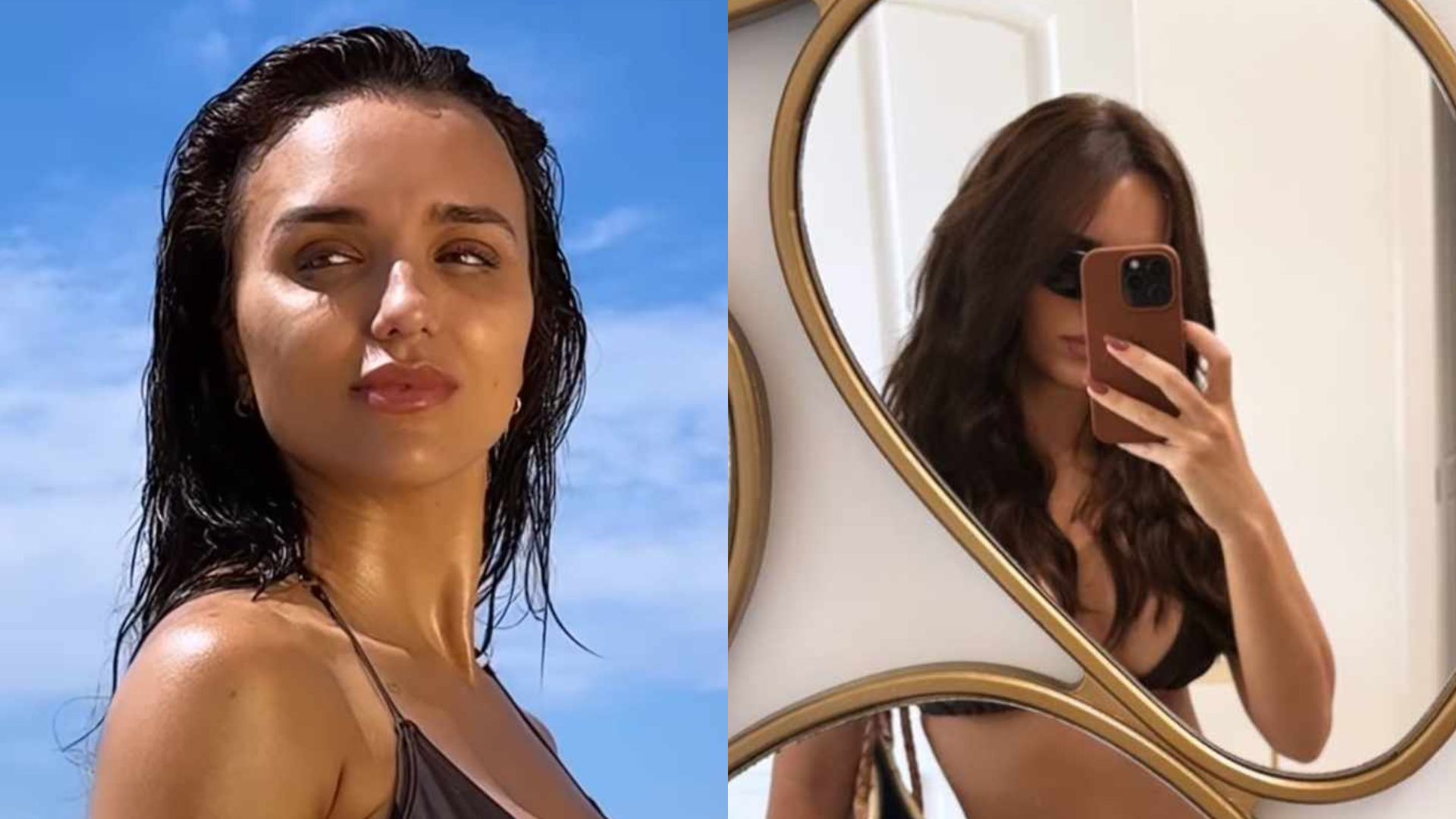 Rafa Kalimann renova o bronzeado e exibe o corpão em dia de praia
