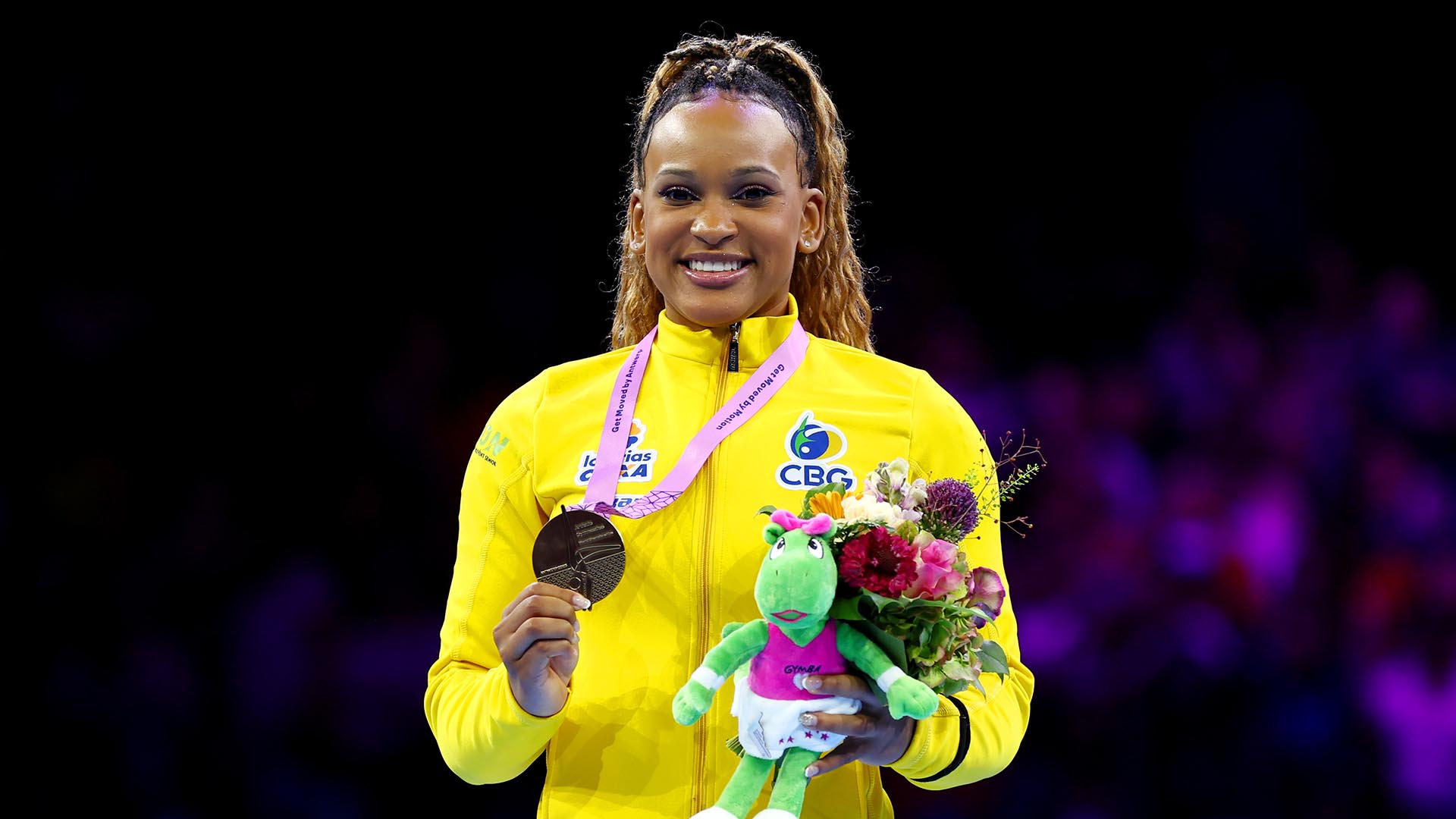 Saiba qual foi o valor do prêmio de Rebeca Andrade ao ganhar medalhas em Mundial