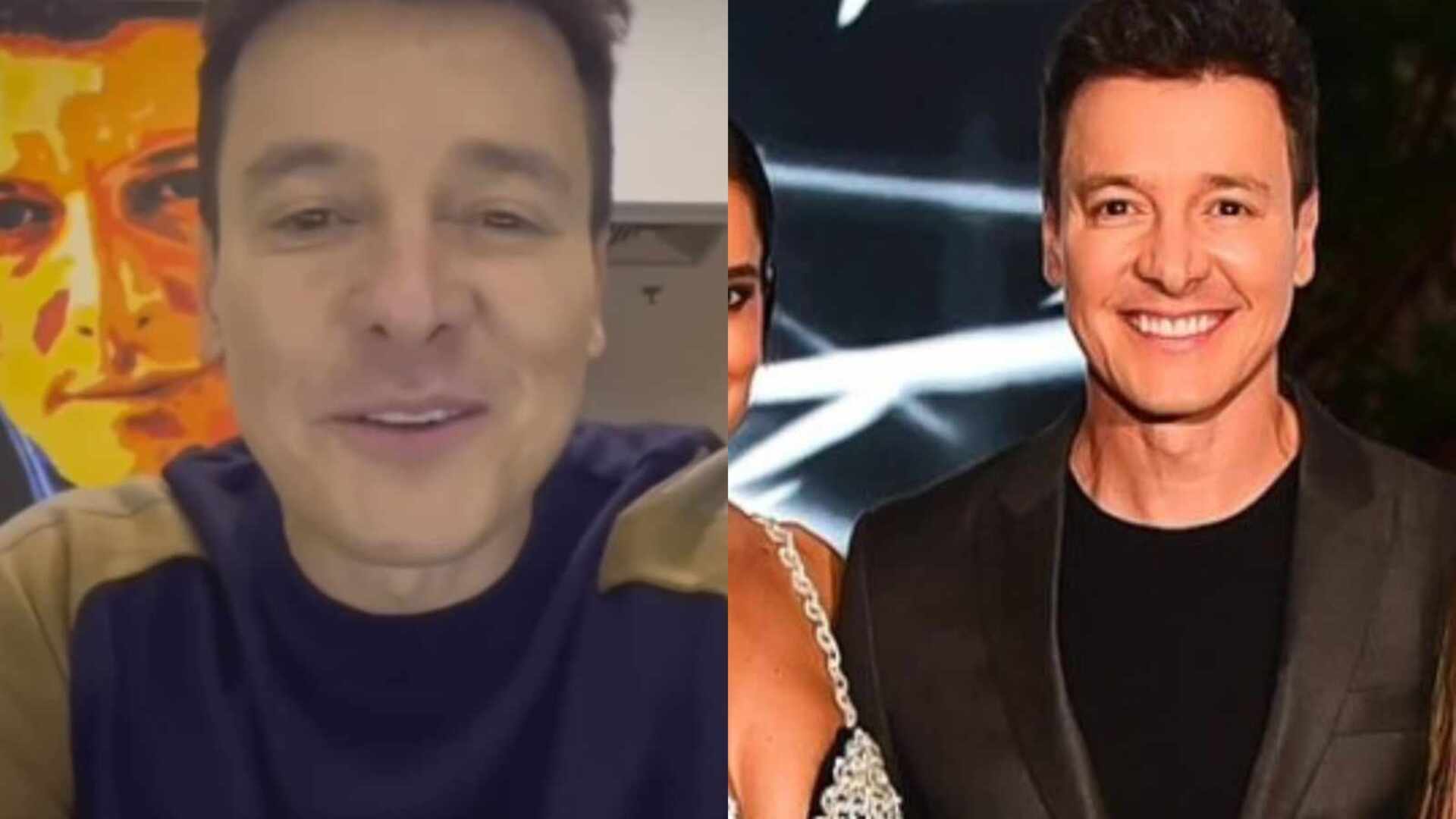 Só mulheres lindas! Rodrigo Faro mostra foto com a esposa e as filhas