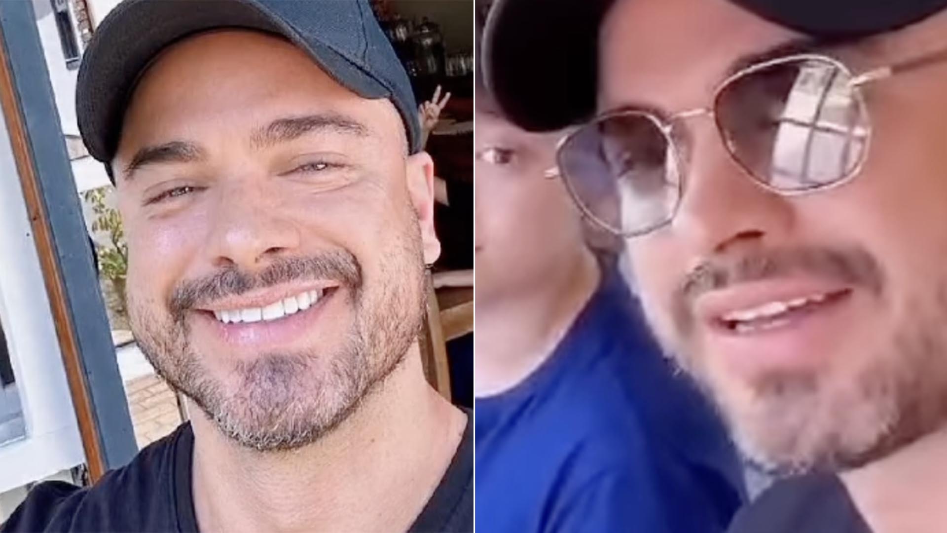 Ele cresceu! Filho de Sidney Sampaio aparece grandão ao lado do pai