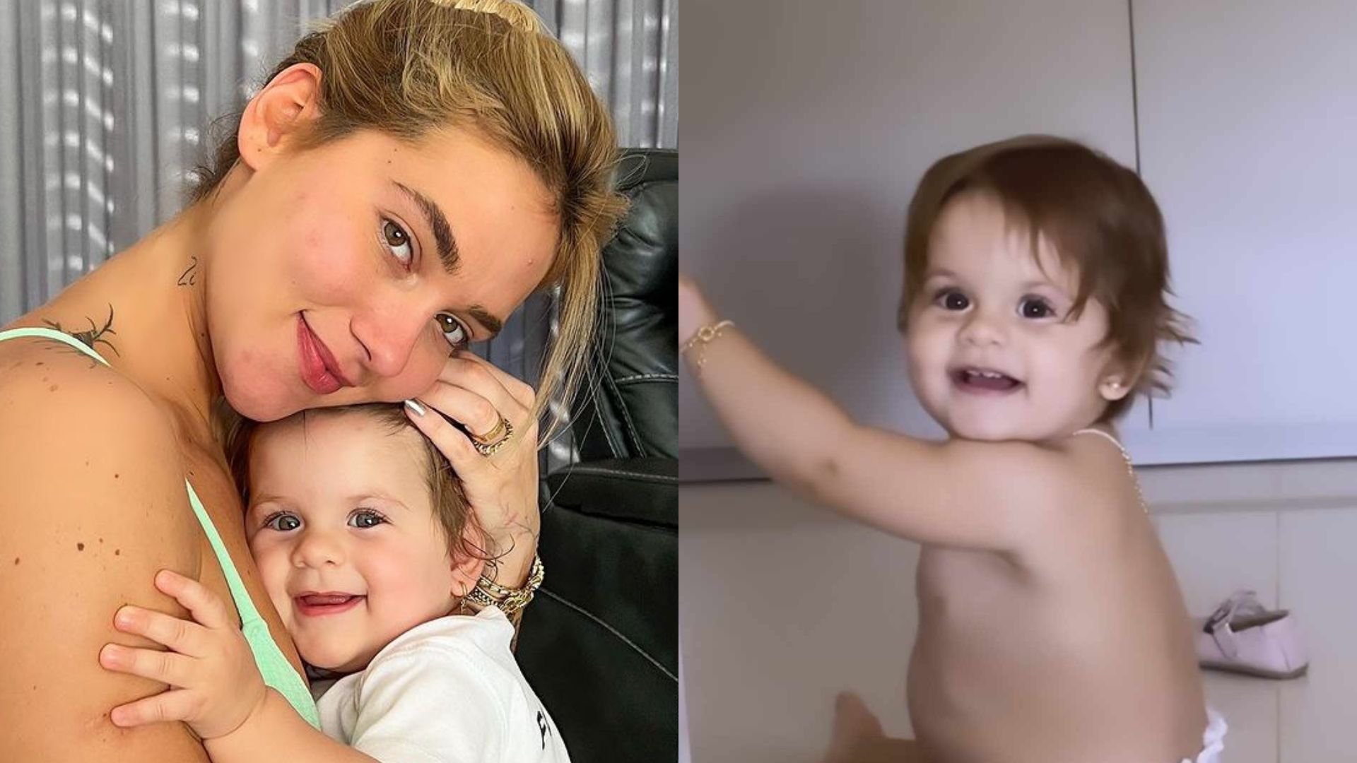Virginia Fonseca se encanta com filha caçula falando mamãe pela primeira vez: “Venci!”