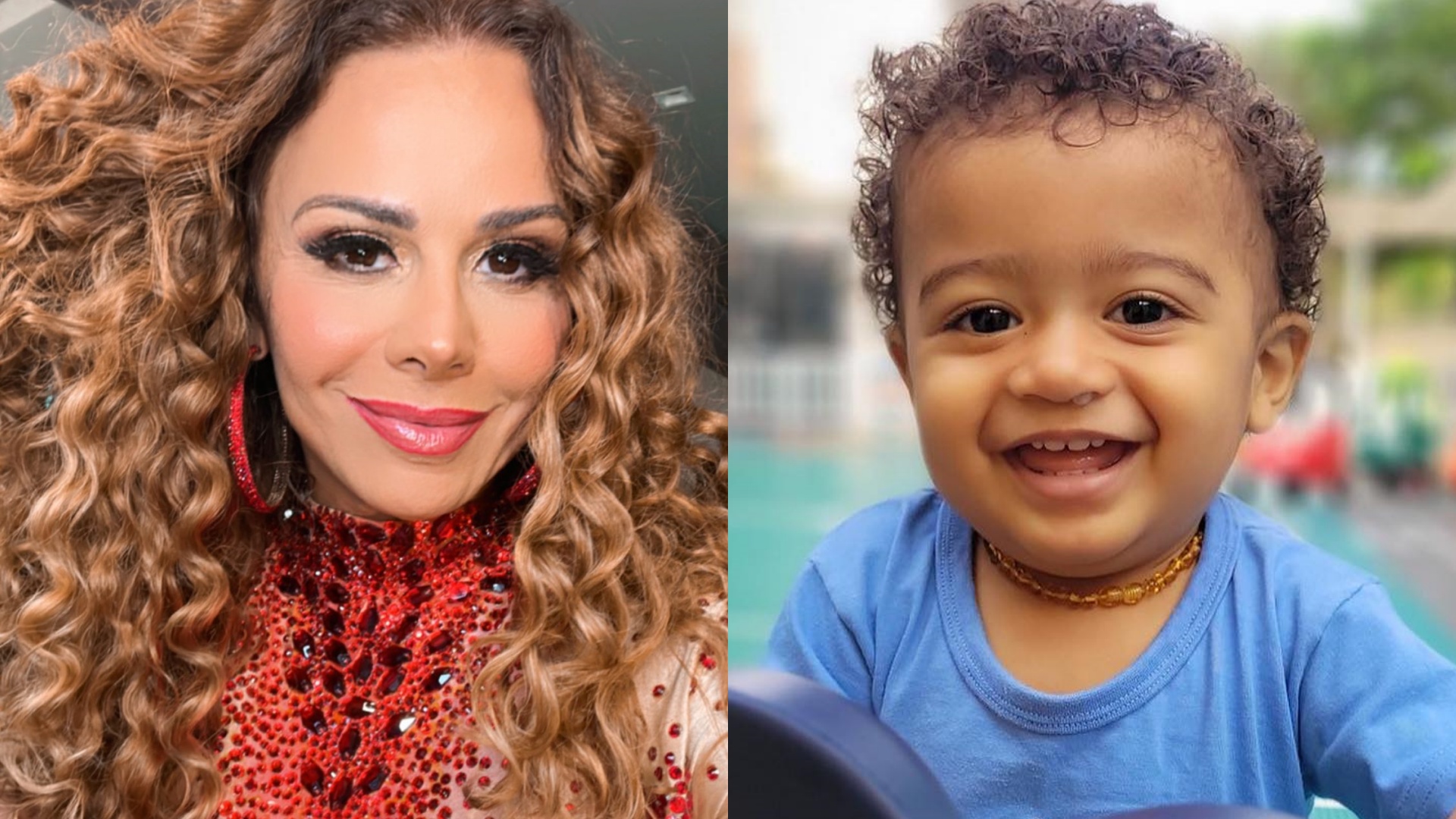 Viviane Araújo explode o fofurômetro ao mostrar o filho brincando na escolinha: “Feliz”