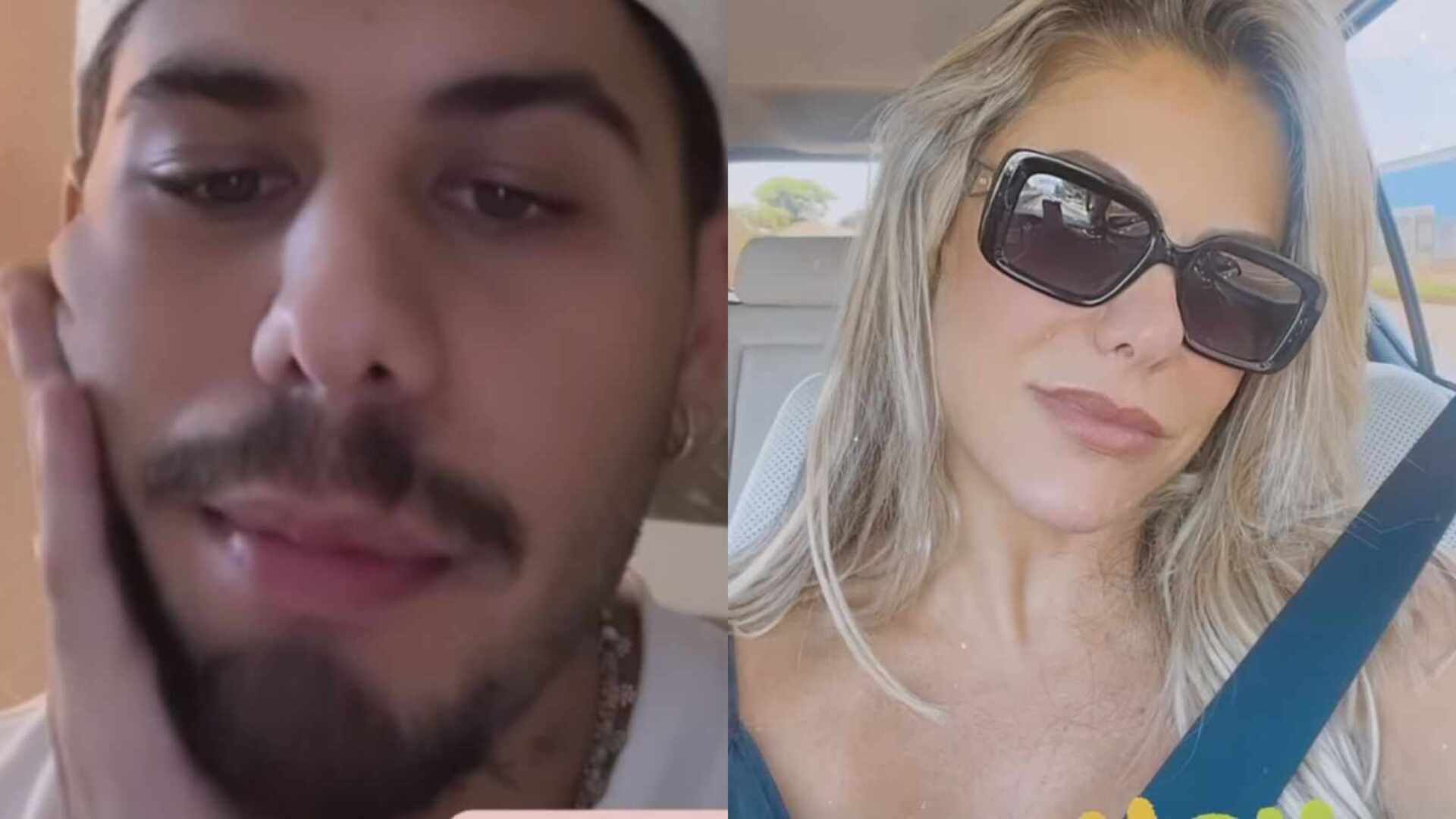 Zé Felipe responde se Poliana Rocha está triste: ”Pilar de tudo”