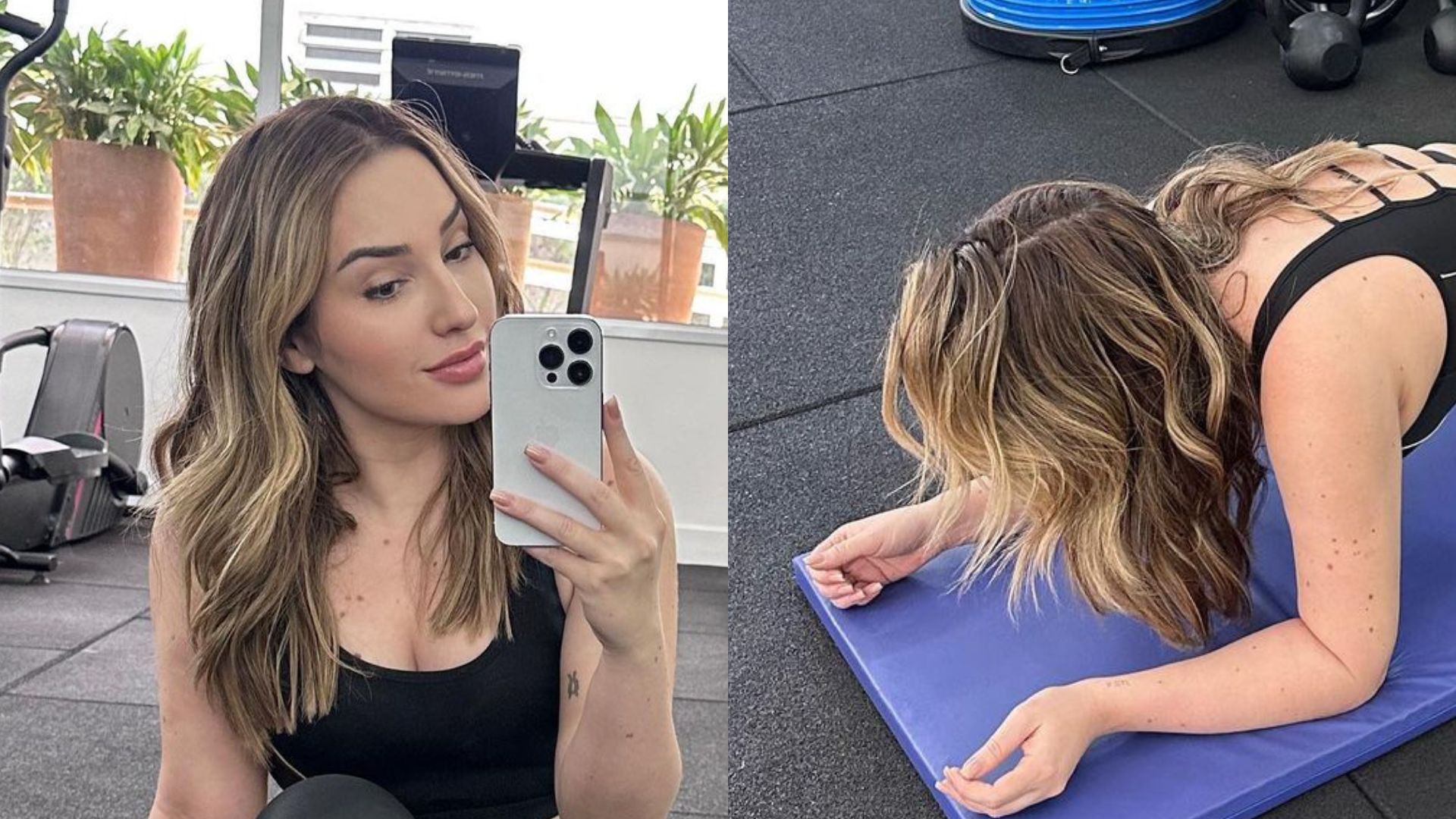 Amanda Meirelles encanta seguidores com fotos na academia: “Musa fitness”