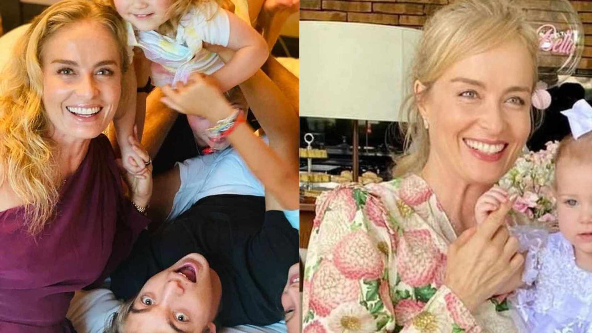 Que fofura! Angélica exibe fotos raras de sua sobrinha neta: ”Meu tesouro”