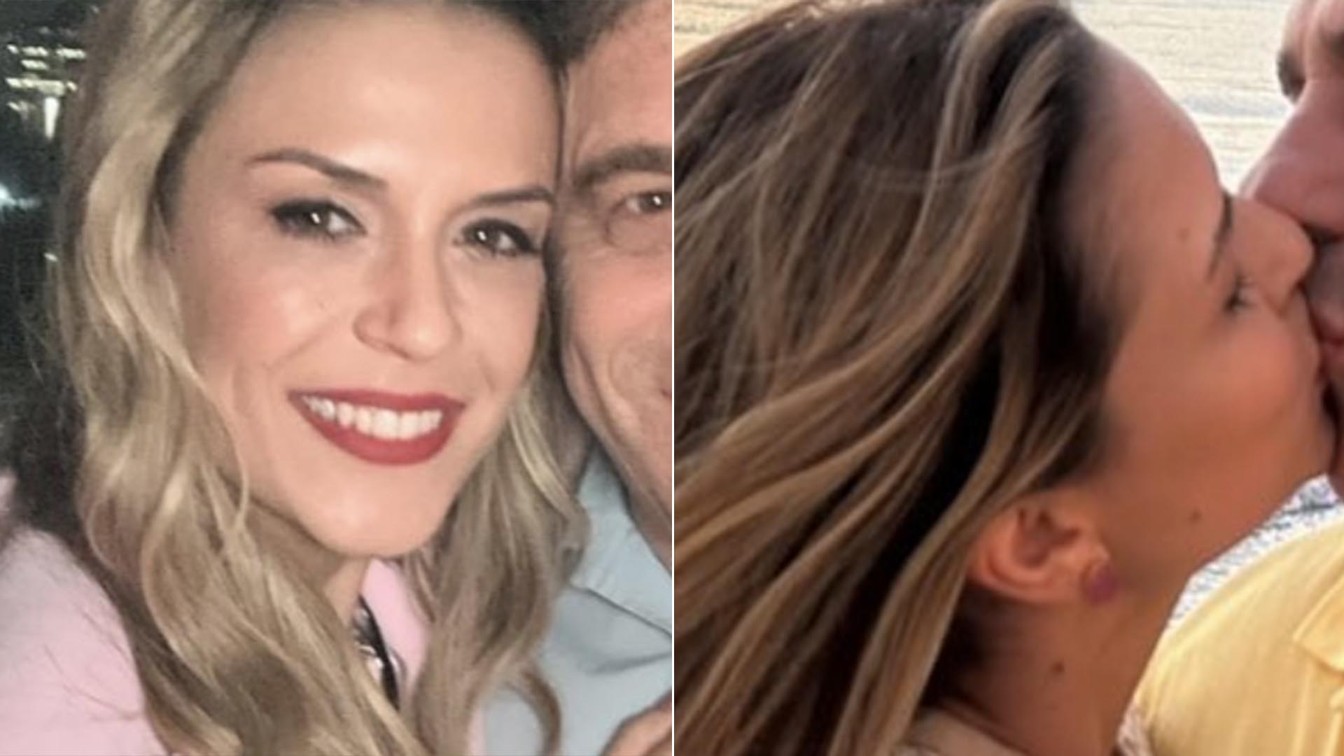 Beca Milano surge aos beijos com o marido, Fernando Pelégio, no aniversário de casamento