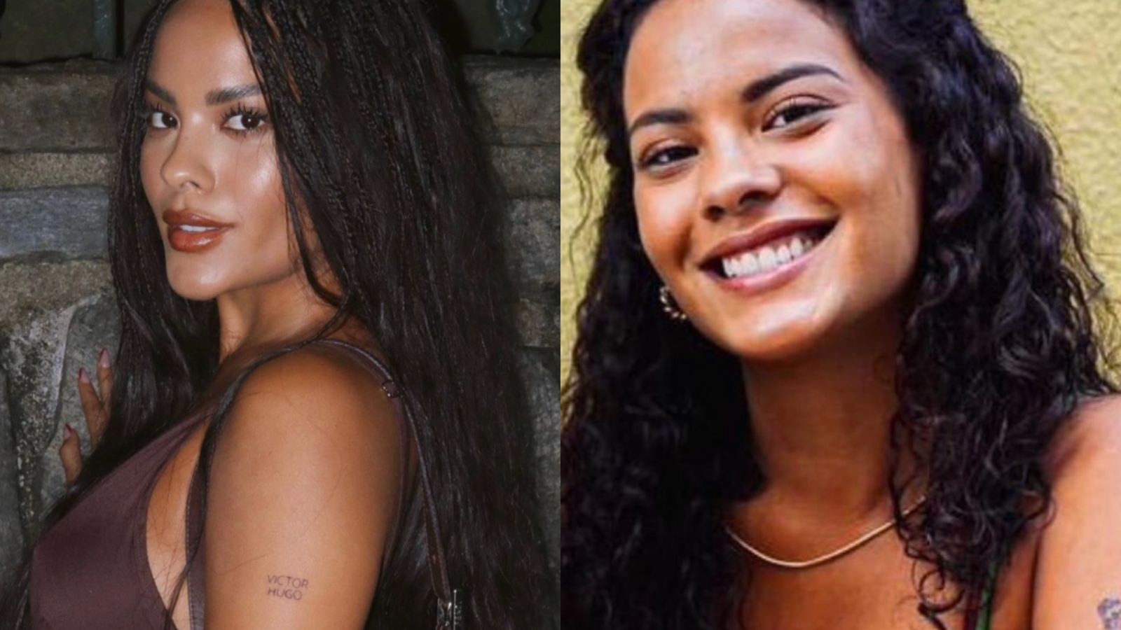 Bella Campos cobre tatuagem que fez em homenagem para MC Cabelinho