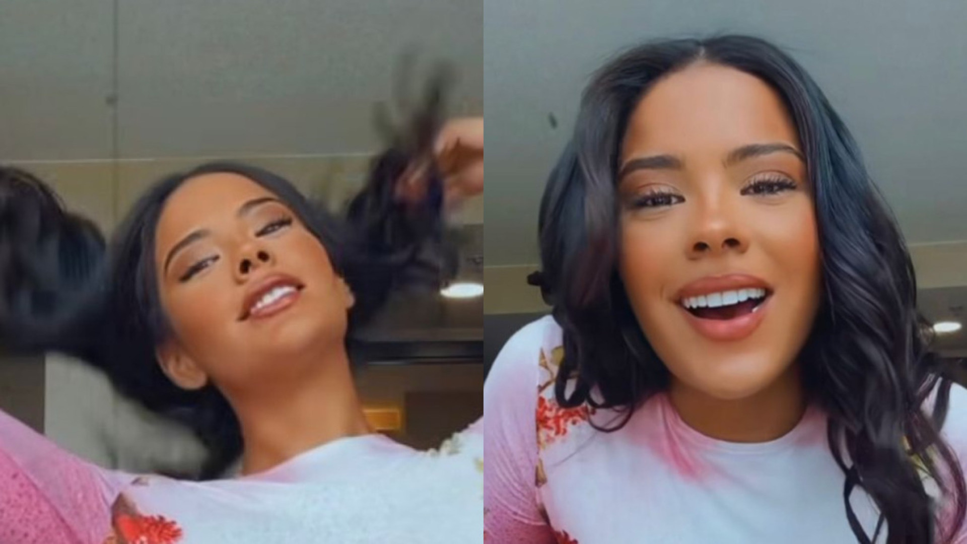 Bella Campos divide opiniões ao publicar vídeo nas redes sociais: “Amanheci muito linda”