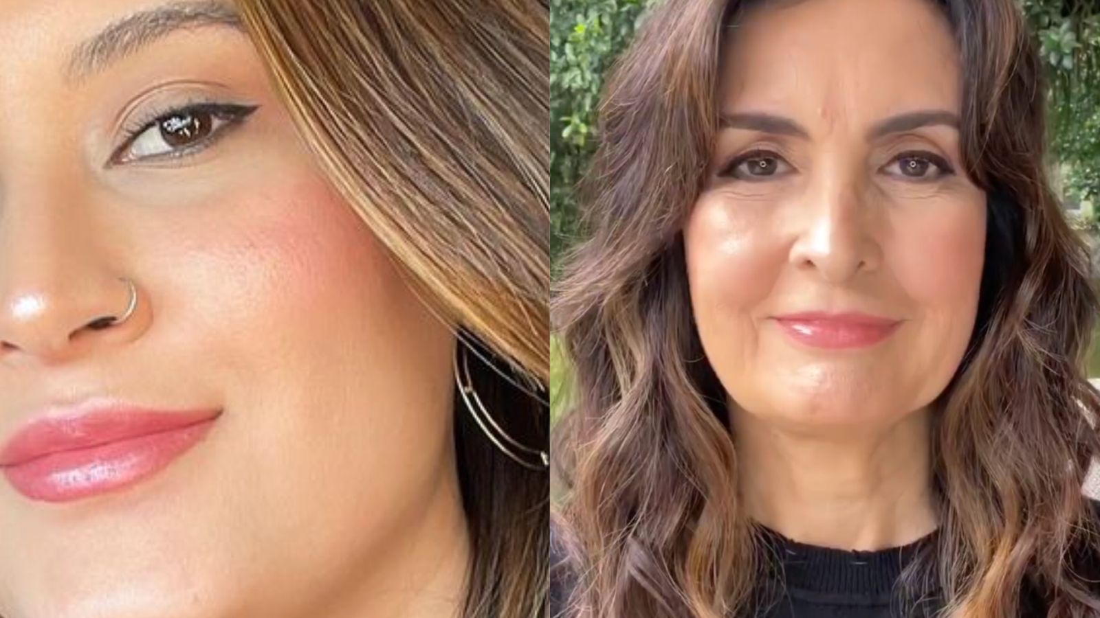 Filha de Fátima Bernardes dá show de beleza em selfie e semelhança rouba a cena