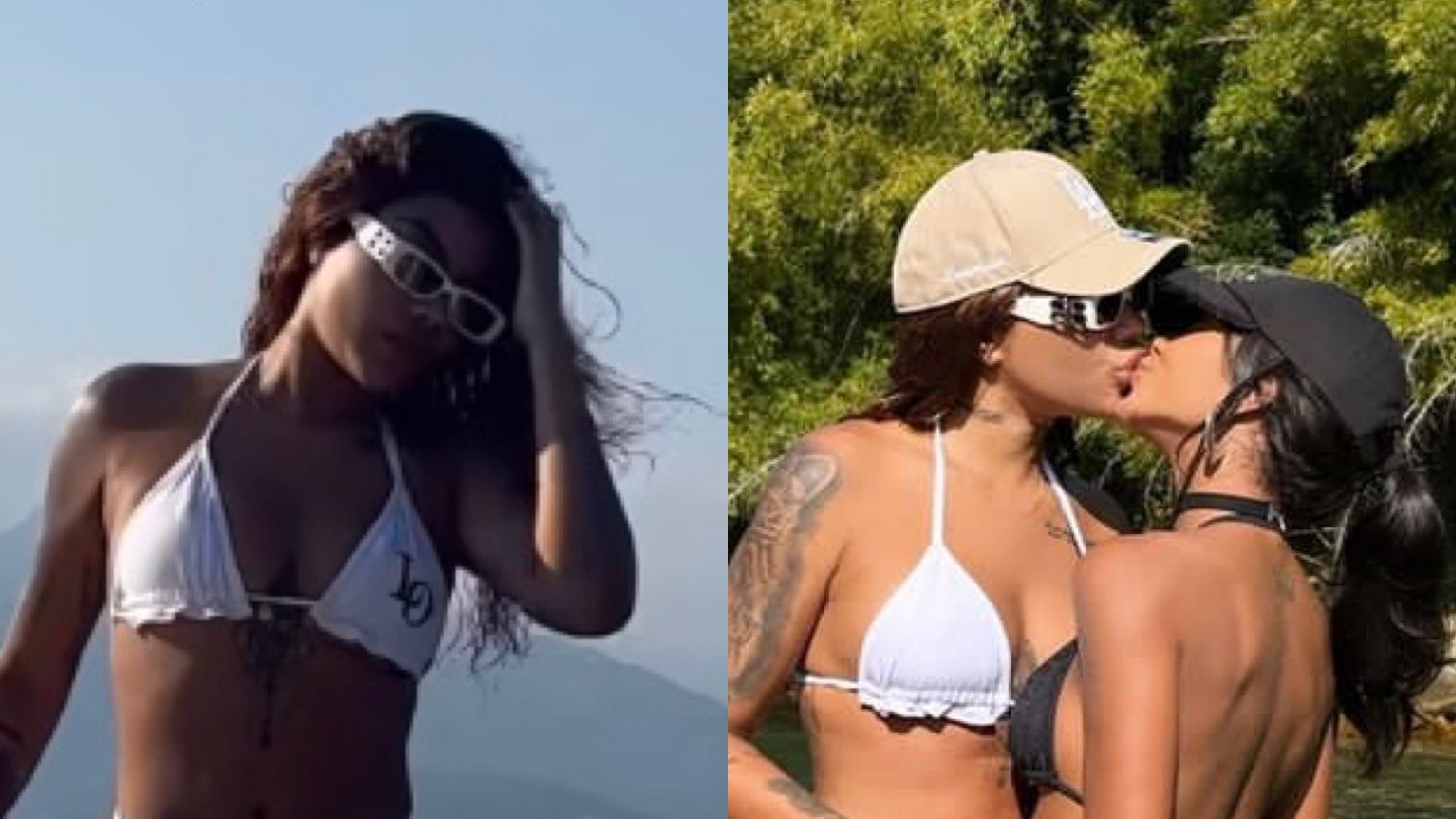 Em clima de romance, Ludmilla e Brunna Gonçalves curtem passeio em Angra