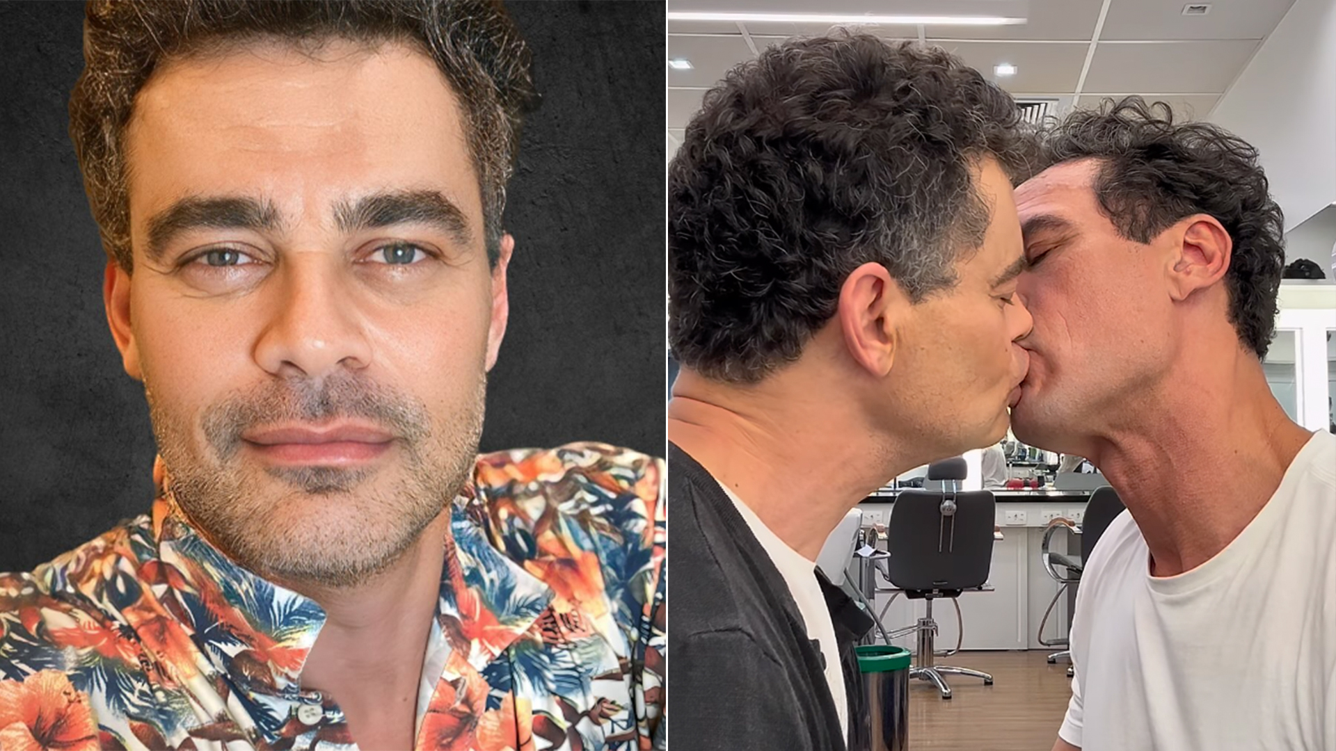 Carmo Dalla Vecchia dá beijão em ator de Amor Perfeito em novo vídeo