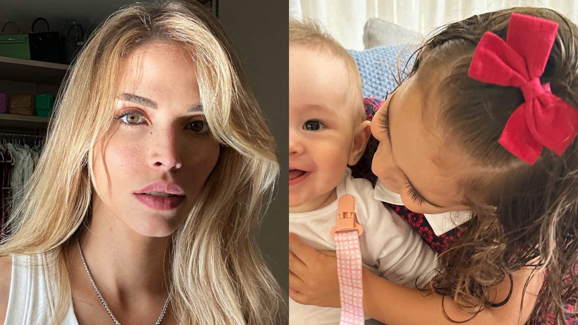 Carol Dias explode fofurômetro com novas fotos das filhas: “Lindezas”