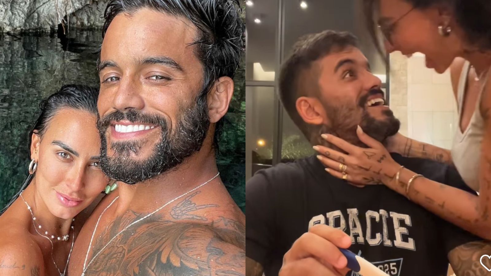 Clara Maia e André Coelho emocionam com anúncio de gravidez de gêmeos