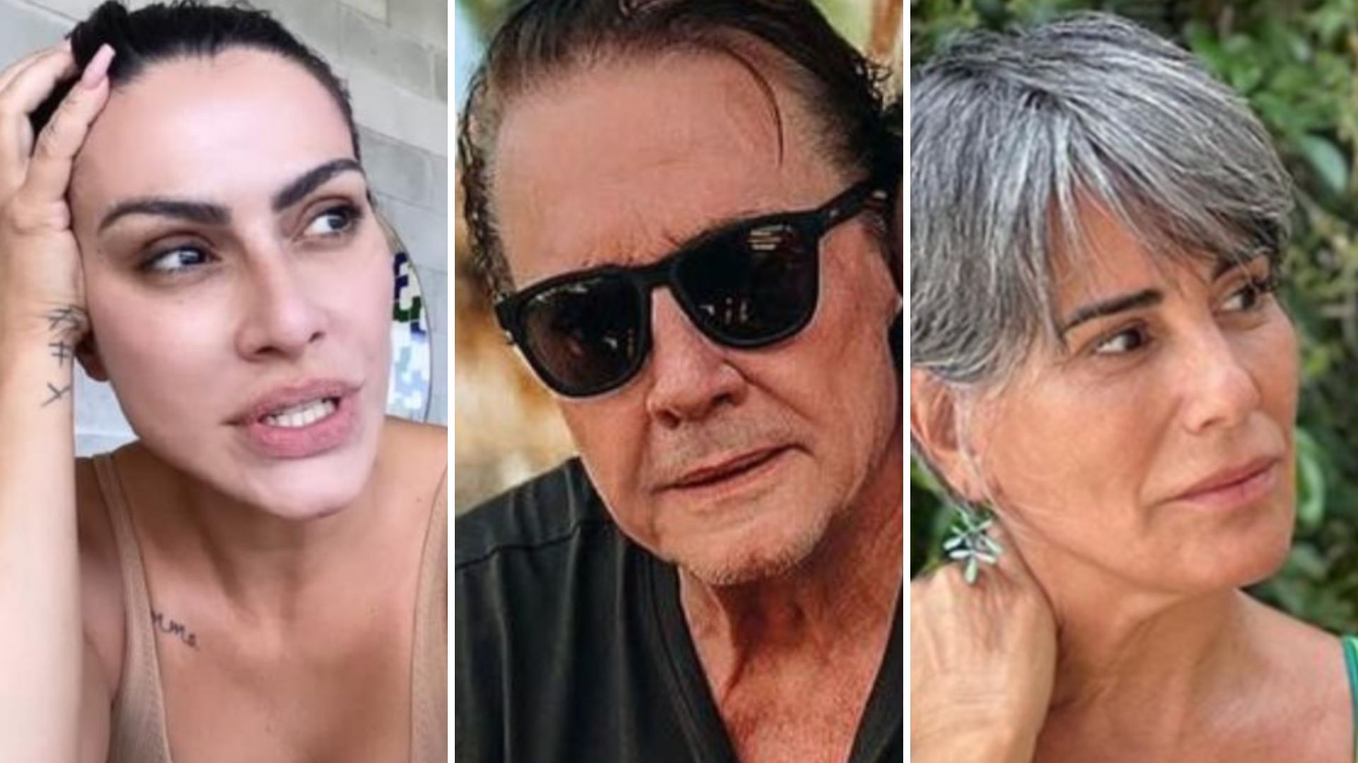 Cleo surpreende e diz que Fábio Jr foi péssimo para a mãe, Glória Pires: “Peguei pavor”