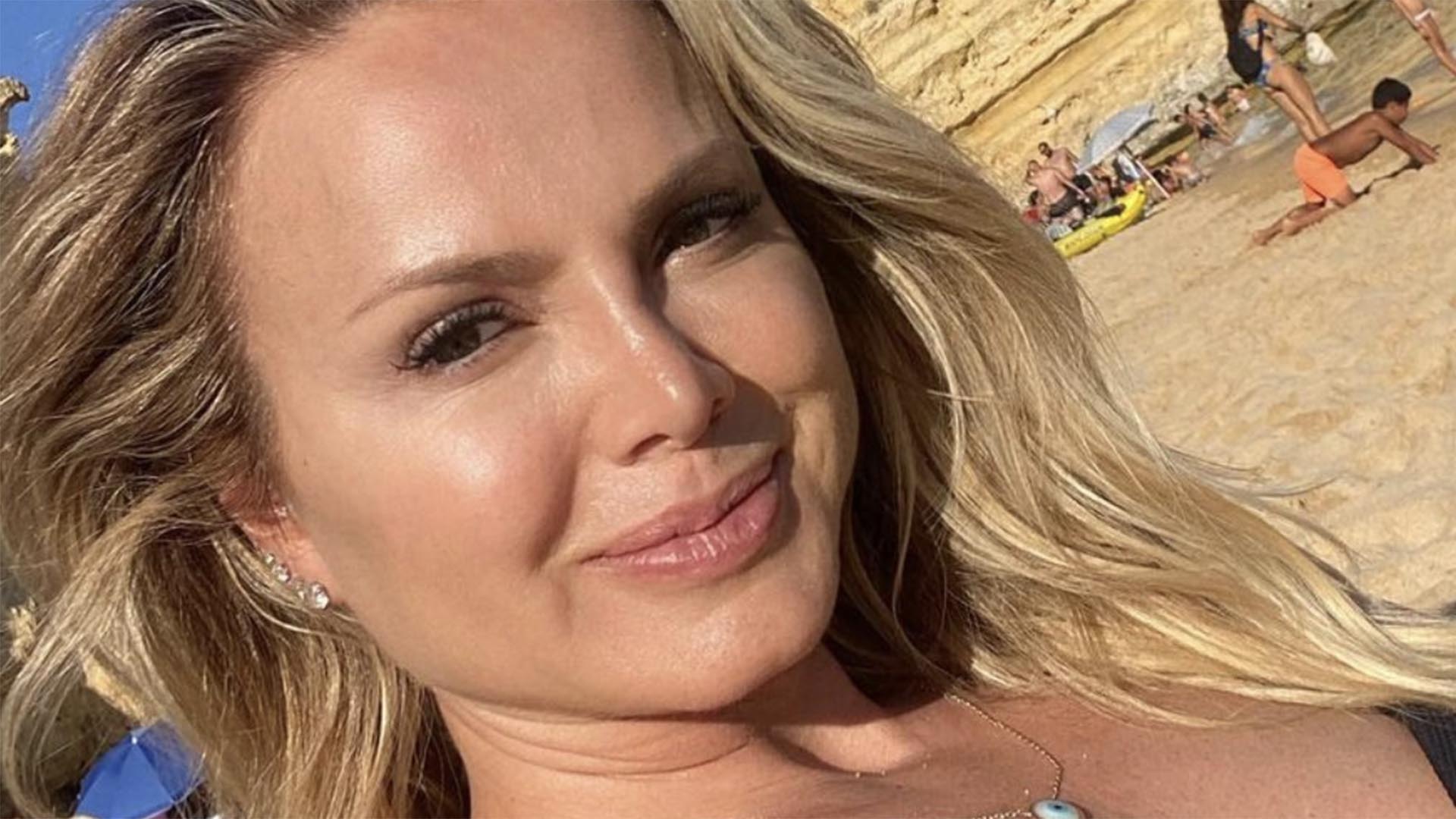 Eliana exibe foto inédita da filha caçula, Manuela, de 6 anos: ‘Milagrinho’