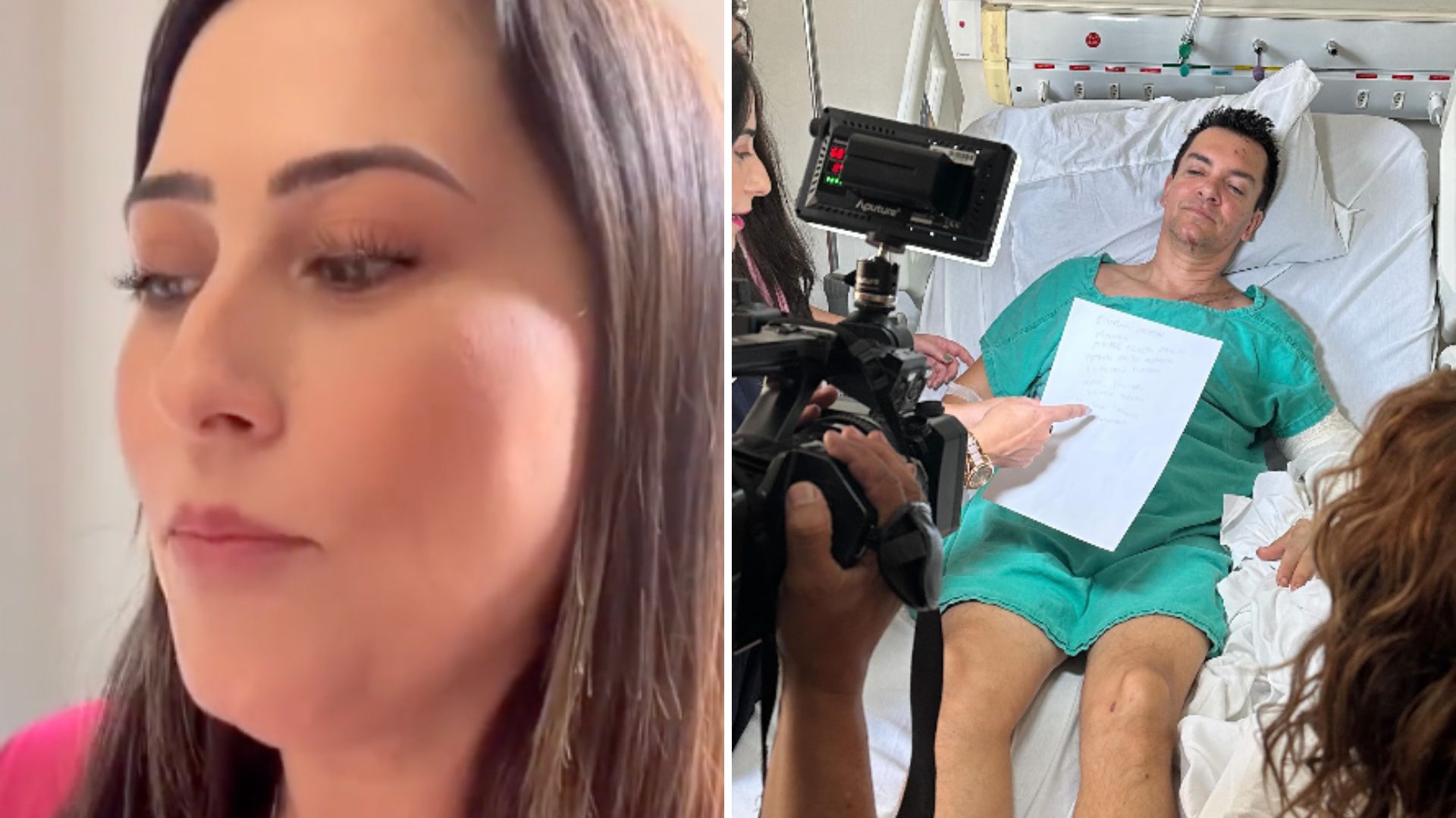 Esposa de Regis Danese se decepciona com carta escrita pelo marido: “Frustrada”