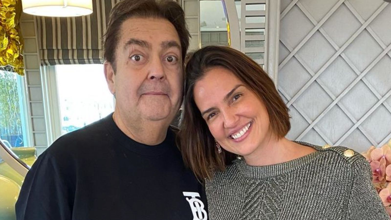Esposa de Faustão celebra primeiro mês de transplante: “Segunda chance”