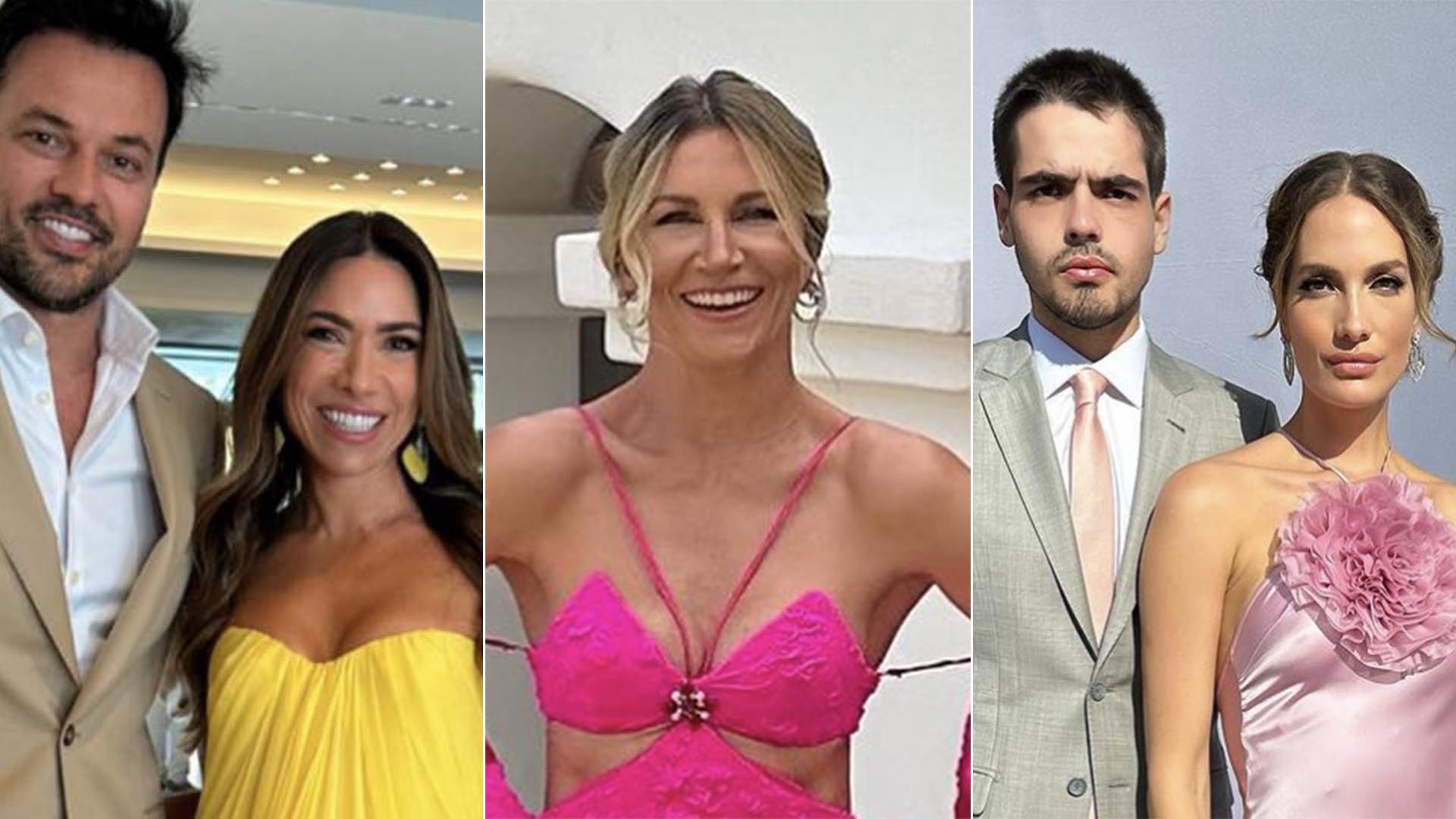 Famosos mostram seus looks para o casamento de Ronaldo e Celina Locks