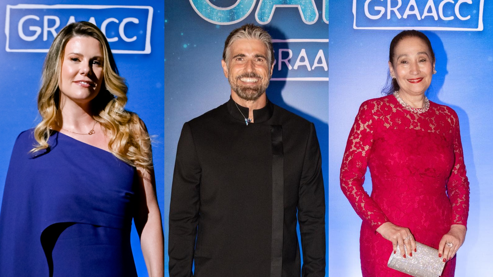 Famosos marcam presença em jantar de gala do GRAACC