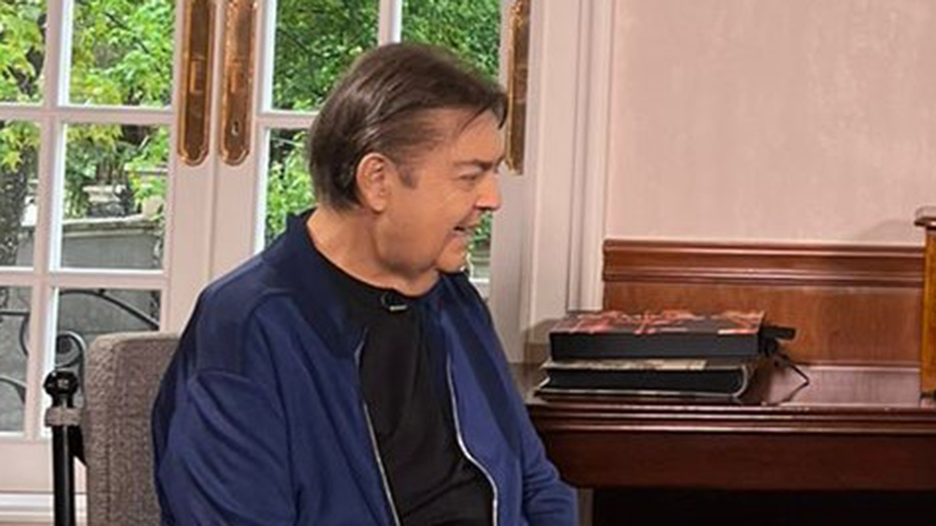Faustão aparece em primeira entrevista após internação mais recente