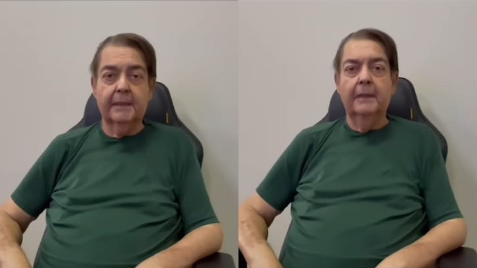 Após transplante, Faustão incentiva doação de órgãos: “Luta pela vida”