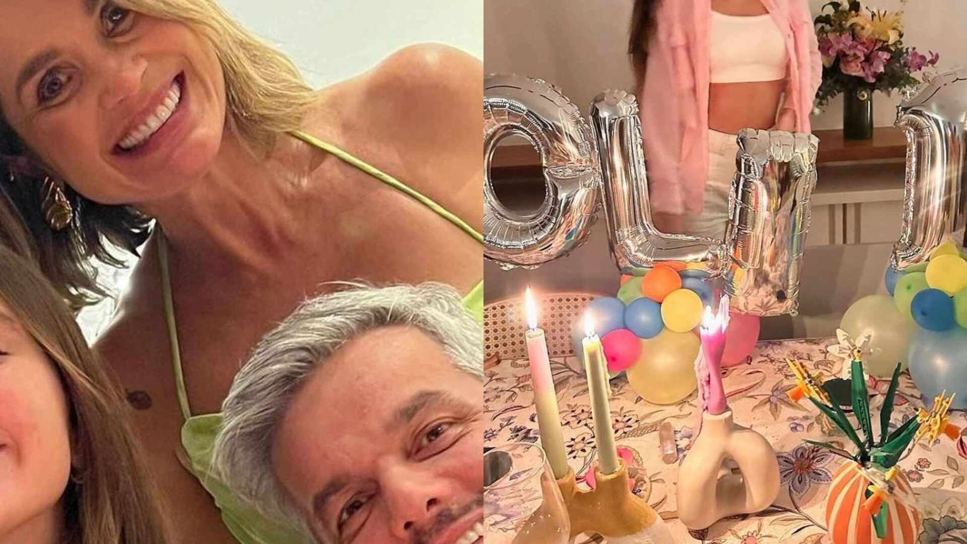 Filha de Flávia Alessandra e Otaviano Costa ganha festa simples de aniversário; veja como foi