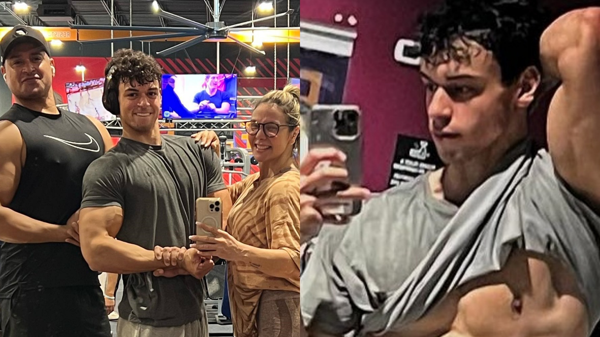 Filho de Xanddy e Carla Perez impressiona ao exibir abdômen definido após treino