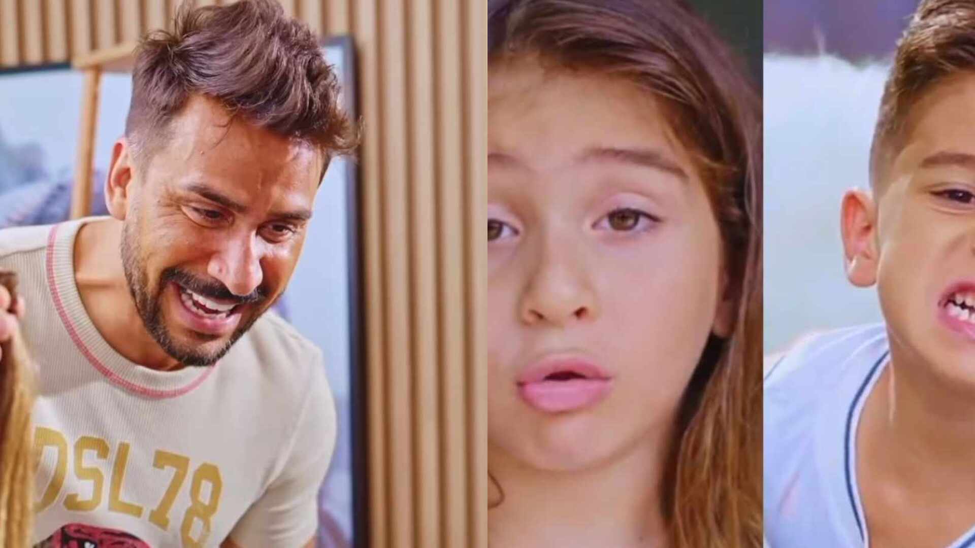 Confundido com menina, filho de Julio Rocha dá adeus aos fios longos: ”Começou a incomodar”