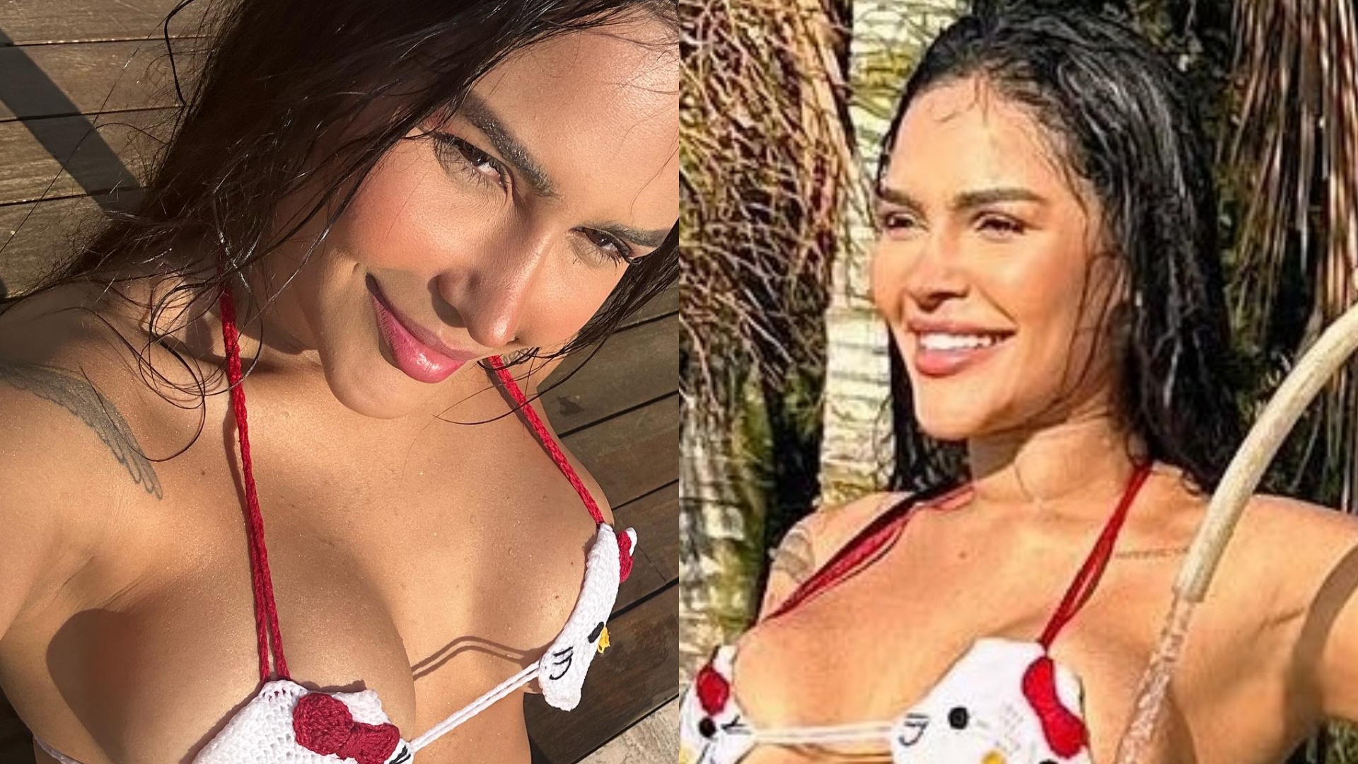 Flay escandaliza ao exibir corpão definido durante banho de mangueira: “Tão perfeita”