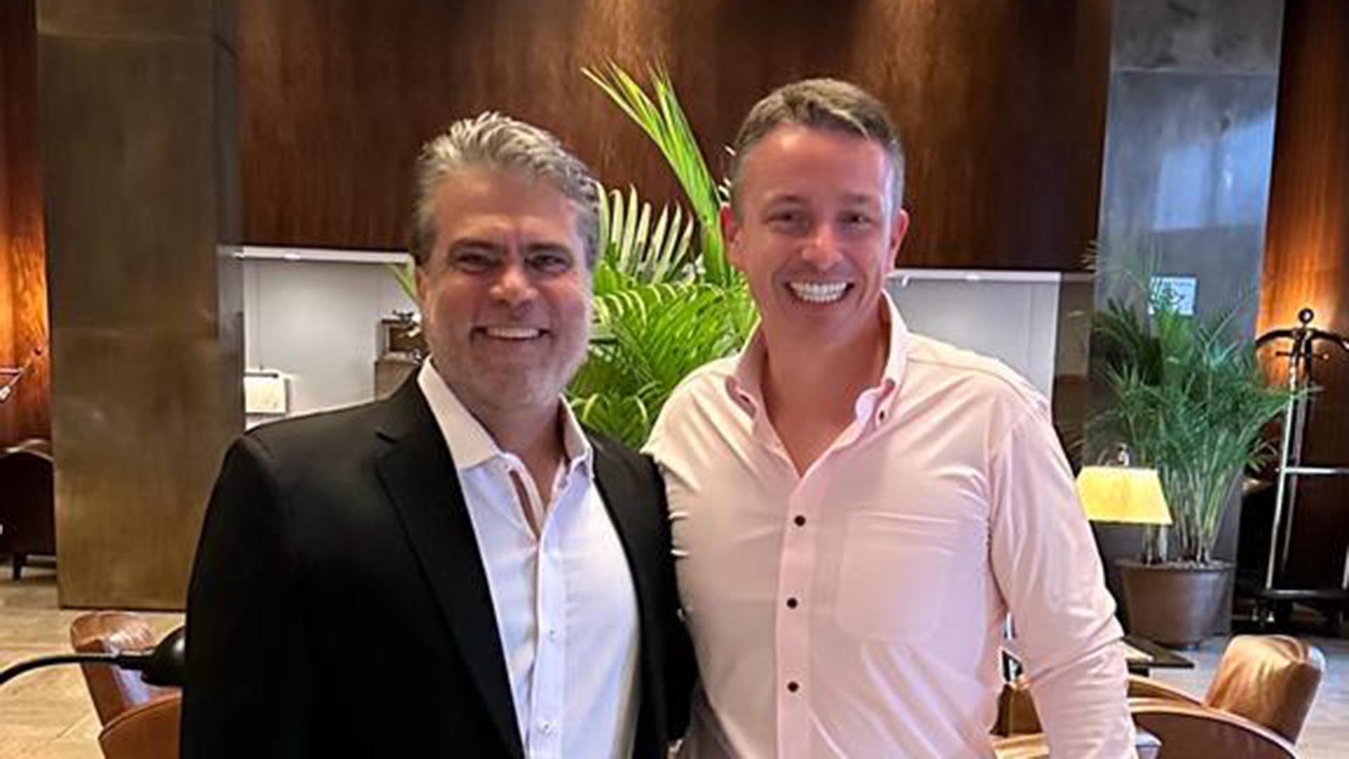 Frederico Lapenda encontra o Cônsul e Diretor do Turismo da Suíça no Brasil Fabien Clerc