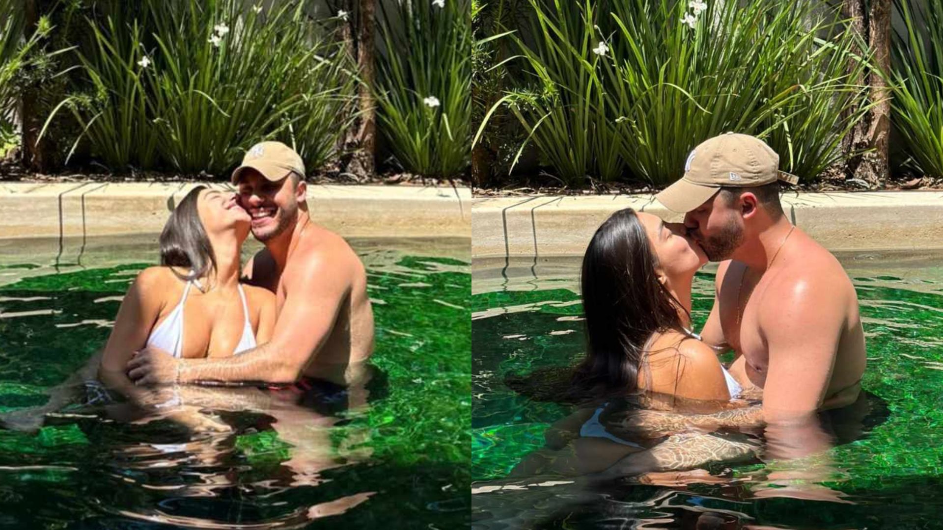 Murilo Huff e Gabriela Versiani comemoram 3 meses de namoro: “Amo demais”