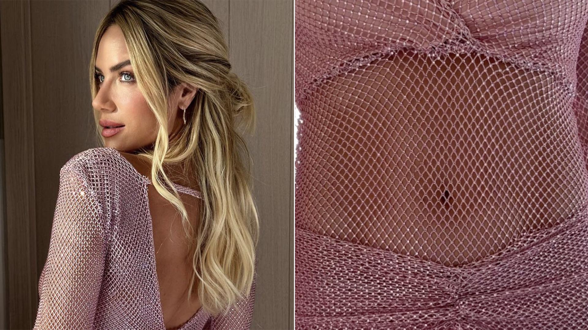 Giovanna Ewbank apostou na transparência em look para casamento de Ronaldo Fenômeno