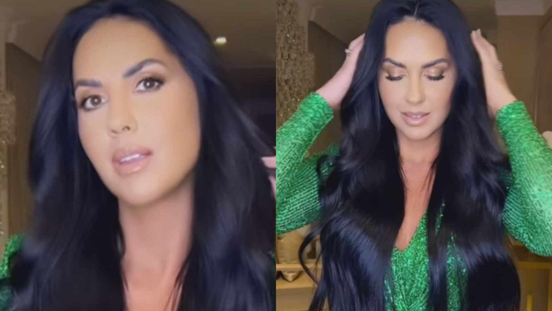 Graciele Lacerda divide opiniões com cabelo: ”Corte cairia bem”