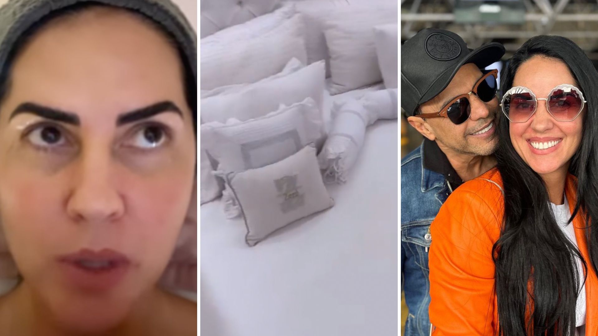 O que? Noiva de Zezé di Camargo revela drama envolvendo cama do casal: “No chão”