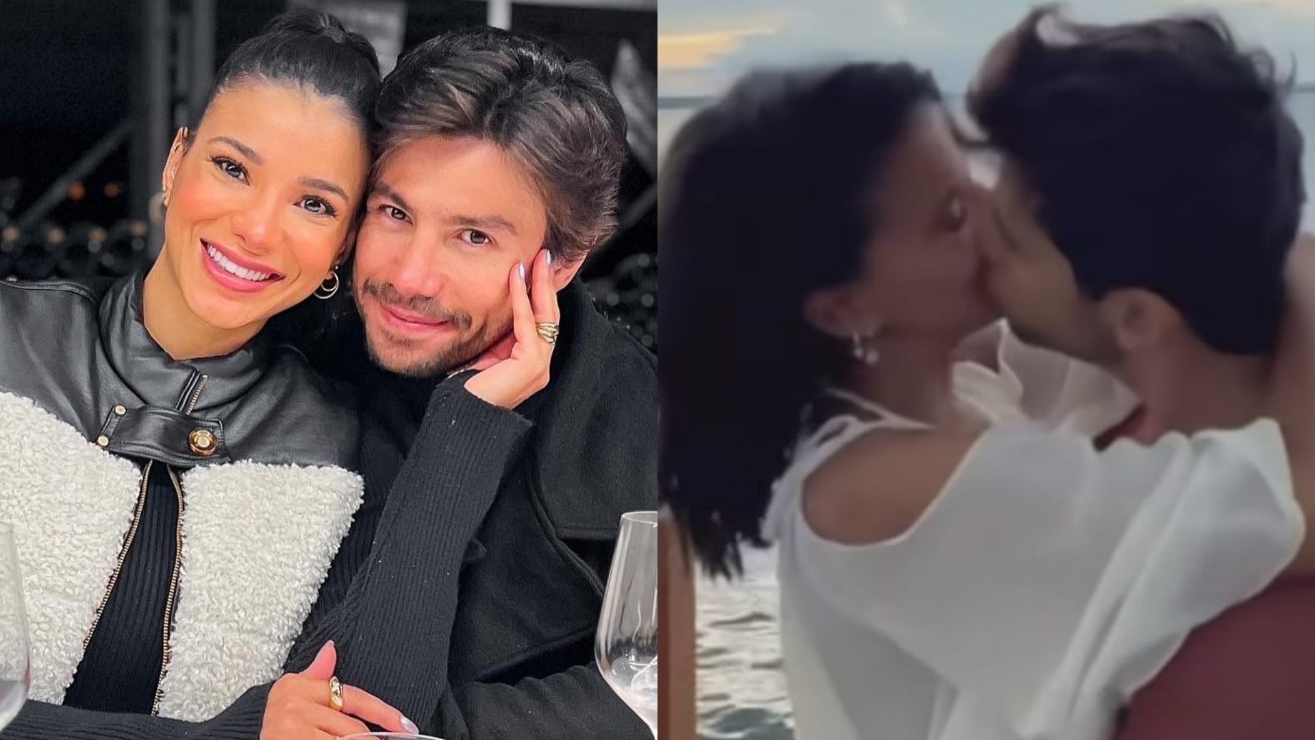 Mariano e Jakelyne Oliveira trocam declarações apaixonadas: “3 anos do primeiro beijo”