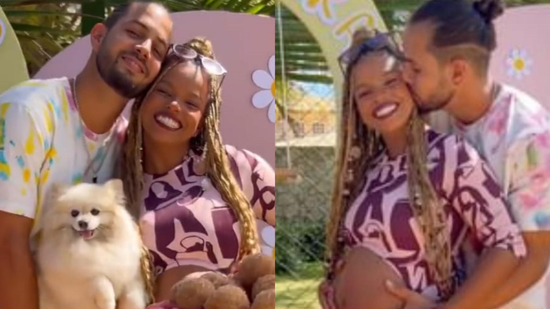 Jeniffer Nascimento exibe detalhes do chá de fralda da filha, Lara
